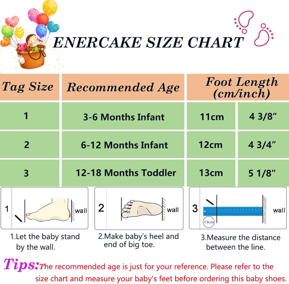  | ENERCAKE Infant Baby Girls Summer Sandals Soft Sole Bowknots Flats Toddler First Walkers Crib Shoes | Sandals