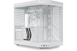 Hyte Y70 Upgraded Modern Aesthetic Dual Chamber Panoramic Tempered Glass Mid-Tower ATX Computer Gaming Case with PCIE 4.0 Ris
