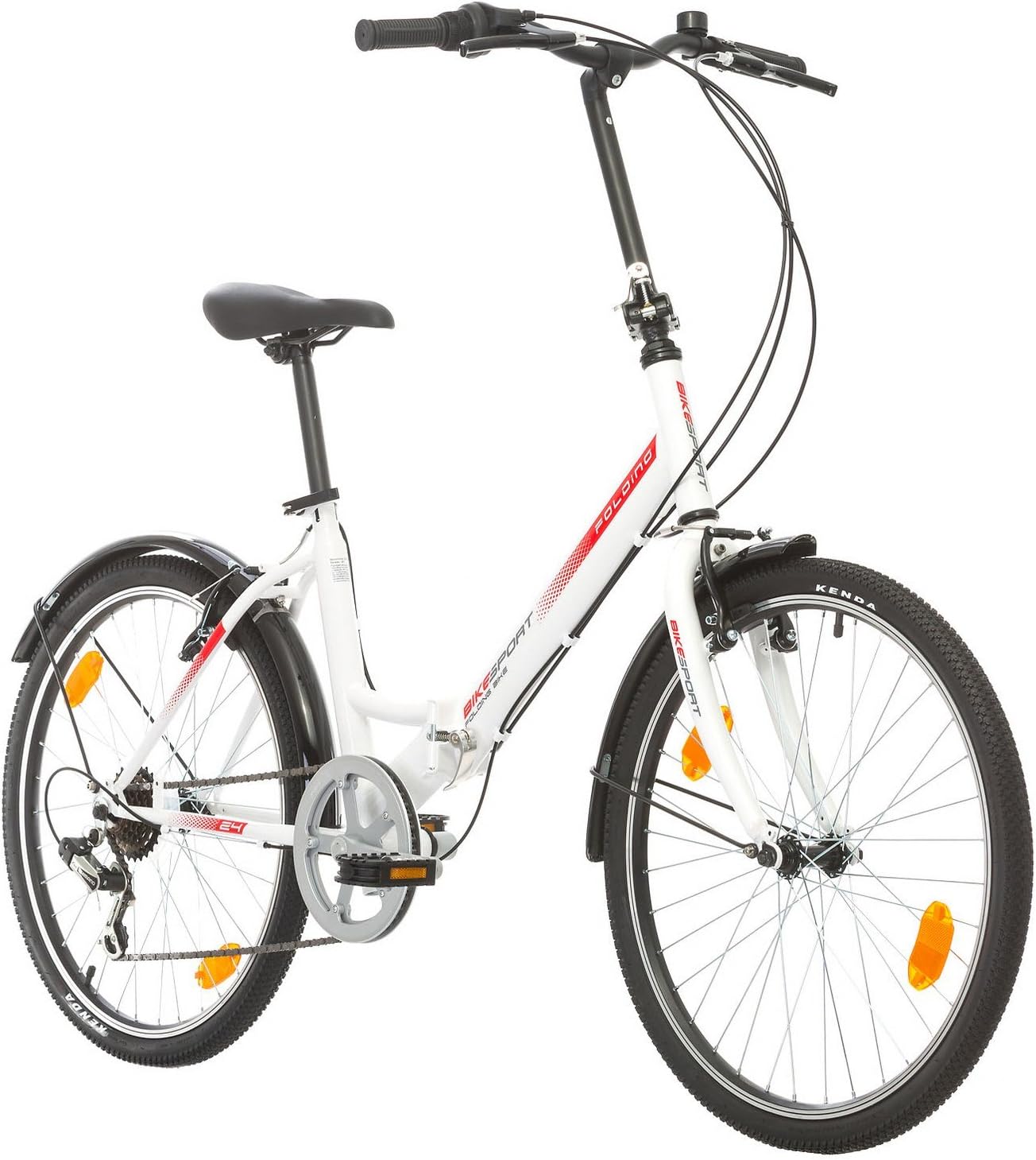 Bikesport FOLDING Bike 24 inch wheels Shimano 6 gears