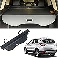 kaungka Cargo Cover for 13-18 Ford Escape 2019 Cargo Cover Trunk Shielding Shade Black (Updated Version:There is no Gap Between The Back Seats and The Trunk Cover)
