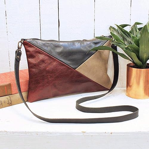 burgundy clutch bag uk