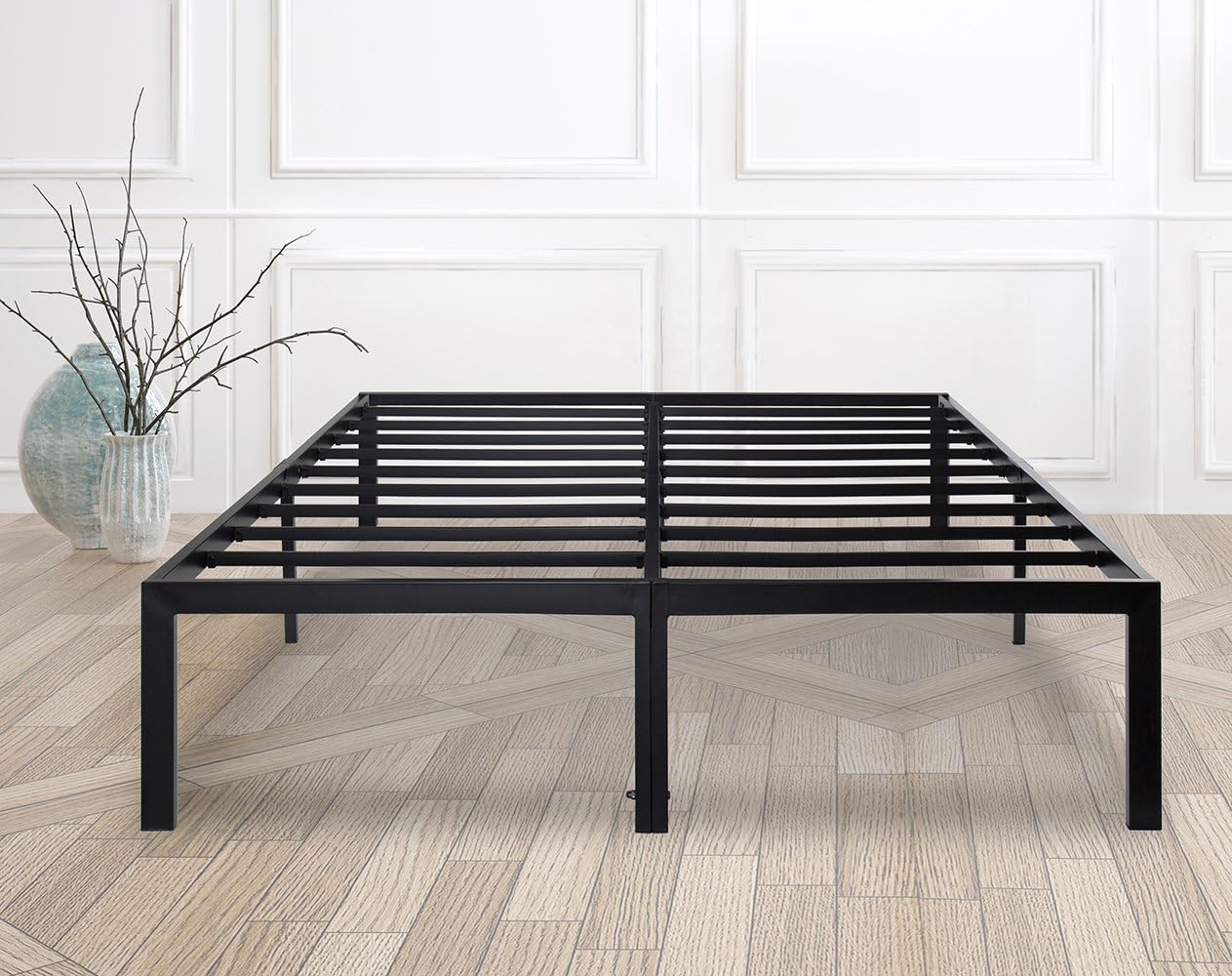 Best Dura Metal Steel Slate Bed Frame