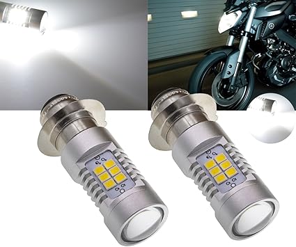 tuincyn Xenon Blanco P15D H6 M motocicleta faros antiniebla luz de ...