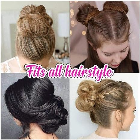 Amazon Com Aviat Hair Bun Wig Extensions Wavy Curly Messy Donut