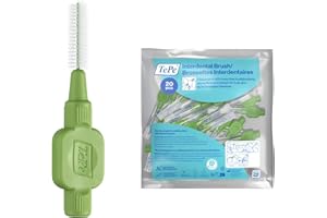TEPE® Interdental Brush Original, 20-Pack (0.80 mm, Green FR)
