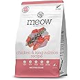 The New Zealand Natural Pet Food Co. Meow Air Dried Cat Food - Chicken & King Salmon Recipe, Dry Cat Food, High Protein Meals, Treats & Toppers,26.5 oz