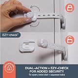 Dreambaby Twist 'N Lock Multipurpose Latch White 6 Pack Model G1435 view 4