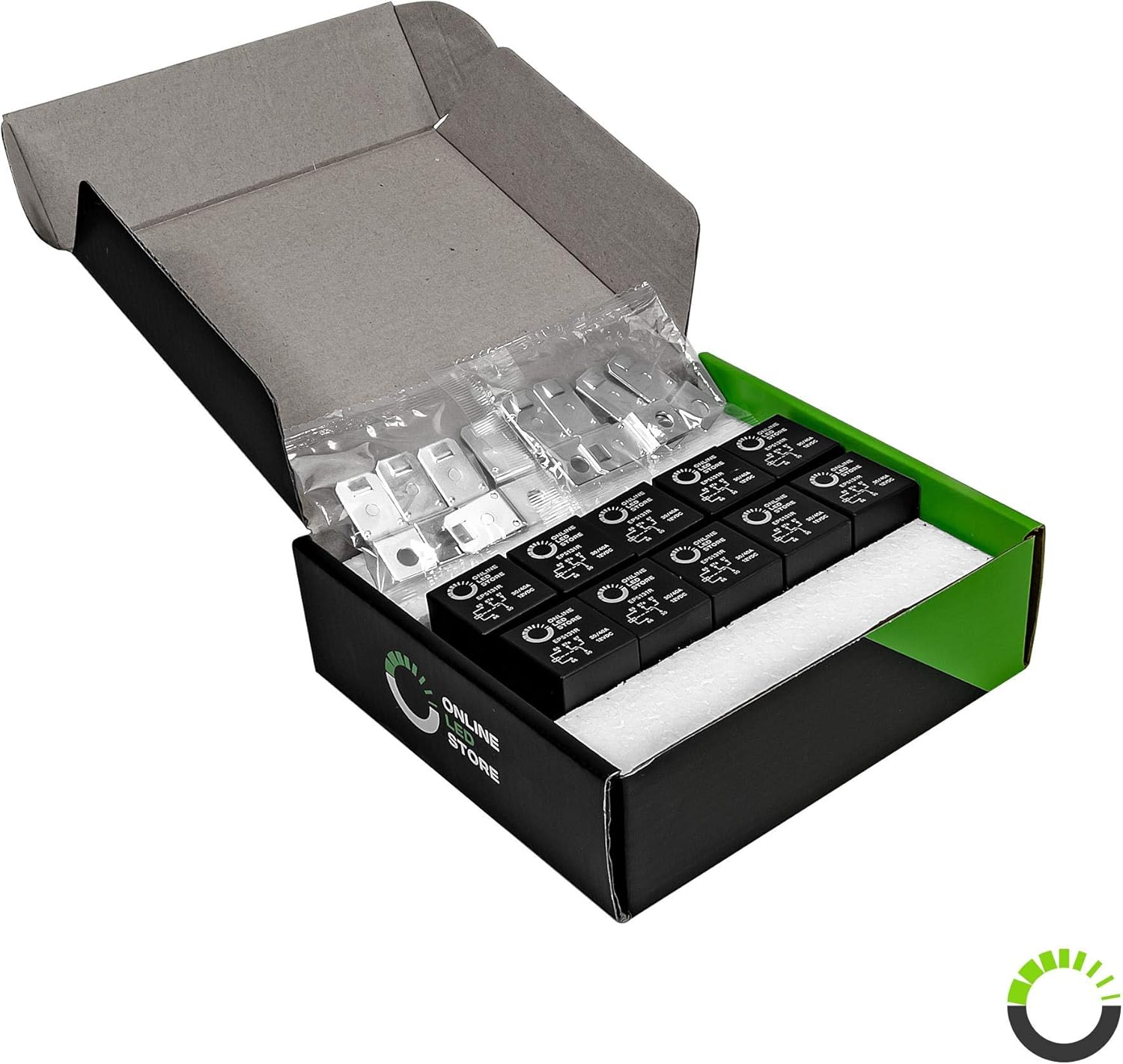 10 Pack Bosch Style 5-Pin 12V Relay Switch [SPDT] [30/40 Amp] 12 Volt Automotive Relays for Auto Fan Cars: Industrial & Scientific