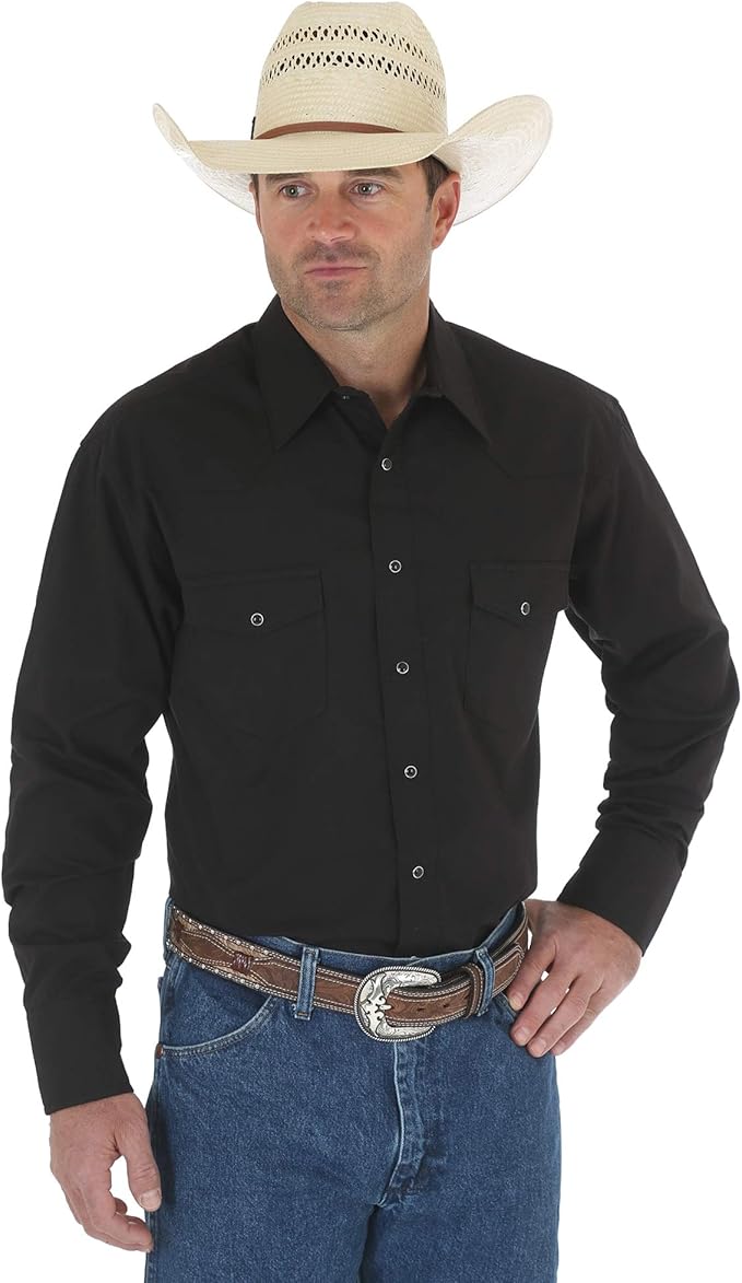 wrangler dress shirts