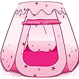 ArtCreativity Princess Pop Up Tent, Kids Playhouse Tent with a Carry Bag, Foldable Princess Tent for Girls and Boys, Kids Ball Pit Toys for 3,4 Year Old Girl, Indoor & Outdoor Play Tent for Kids