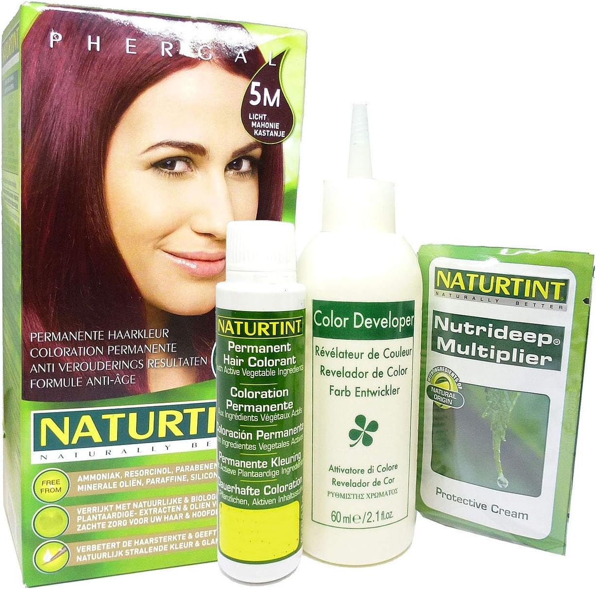 Phergal Naturtint Hair Colors 5m Mahogany Chestnut Hair Coloration