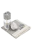 Muslim Prayer Rug and Prayer Beads with Elegant