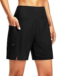 G Gradual Women's 7" Long Swim Board Shorts High