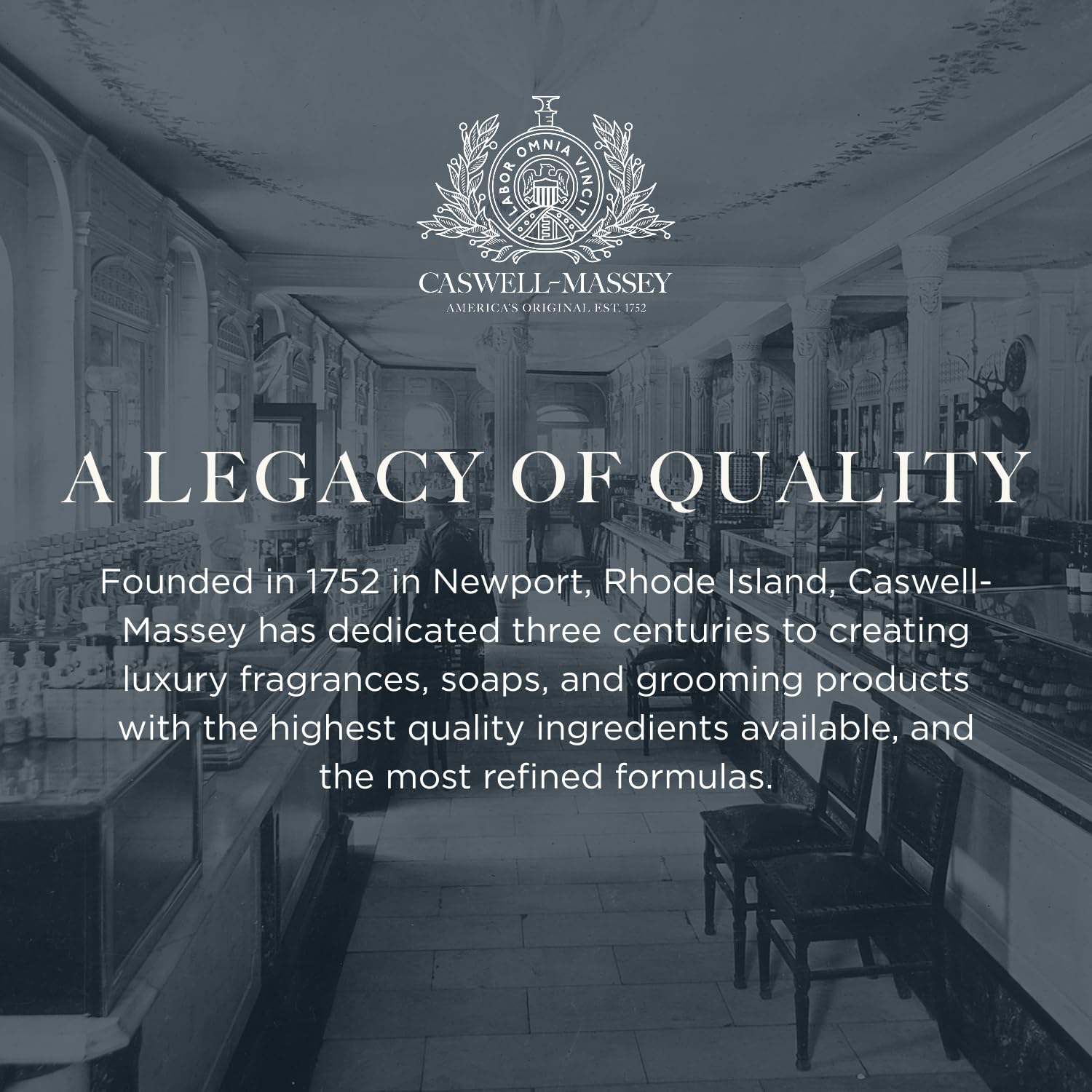 Caswell-Massey Jockey Club Cologne Spray, Aromatic Blend of Amber, Bergamot & Jasmine, Scented Cologne Spray For Men & Women, 3 Oz