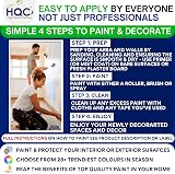 HQC Weather Shield Terracotta Masonry Paint 1L Storm Proof Scrub Resistance view 6