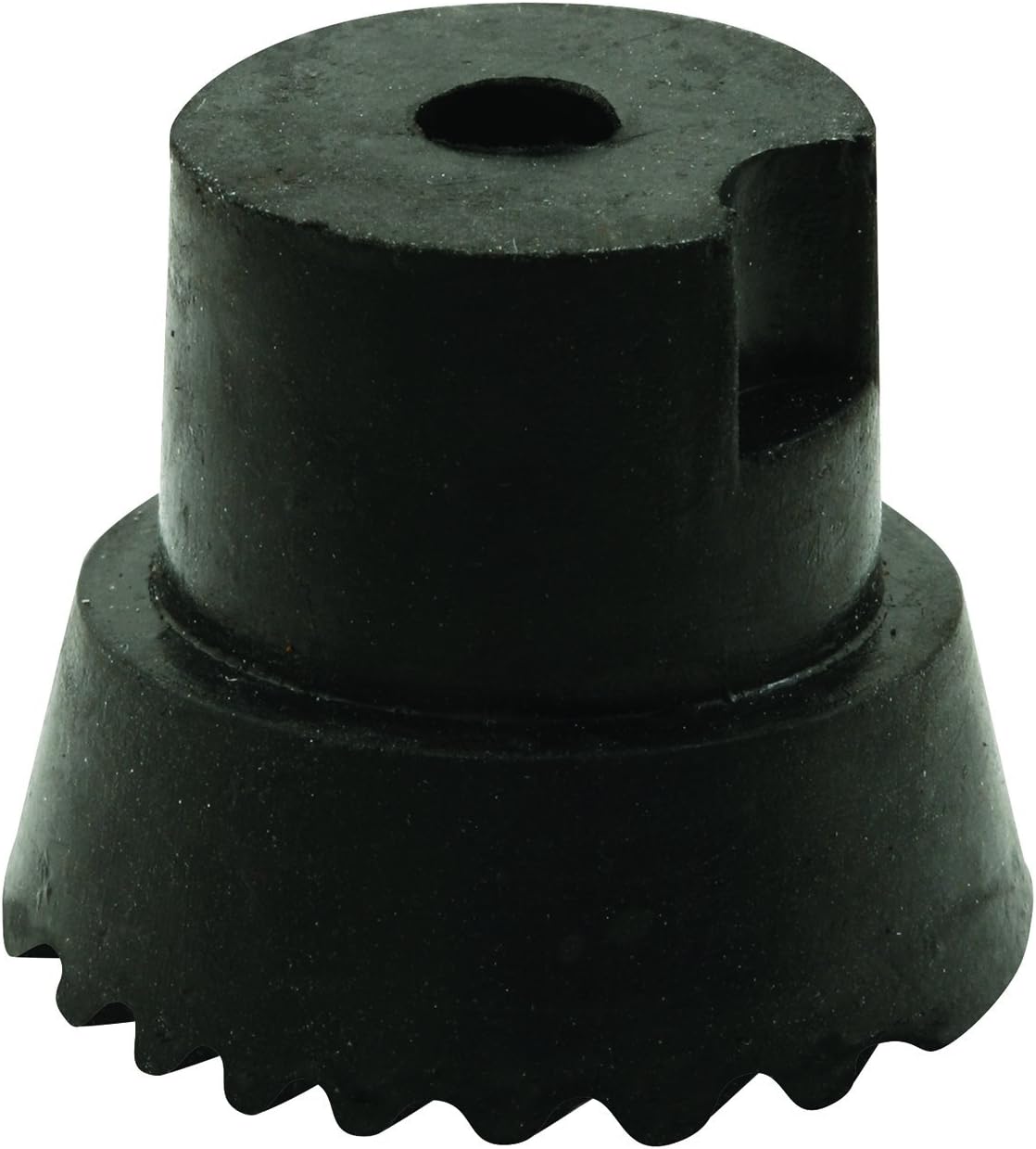 Prime-Line Products MP4557 Door Holder Tip, 1 in. x 3/4 in, Rubber, Black, Includes Fastener, Pack of 10