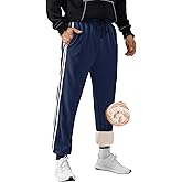 VOGSTART Men's Sherpa-Lined Jogger Pants Winter Active Thermal Sweatpants (S-XXL)