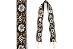 PAXMATE Purse Strap Wide Replacement Crossbody Strap Handbag Guitar Strap Purse Shoulder Strap Adjustable