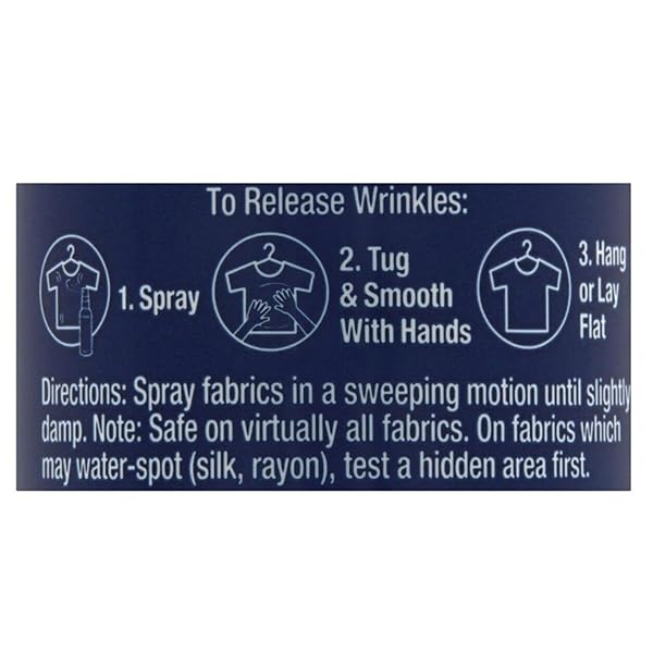 DOWNY WRINKLE RELEASER, TRAVEL SIZE LIGHT FRESH SCENT 3 FL OZ (90 ML)