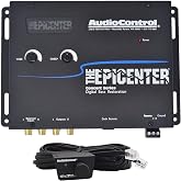 Digital Bass Restoration Kit - Epicenter Processor with 3ft. &amp; 17ft. Oxygen Free RCA Cables - Boosted Bass Performance, Remote Bass Control