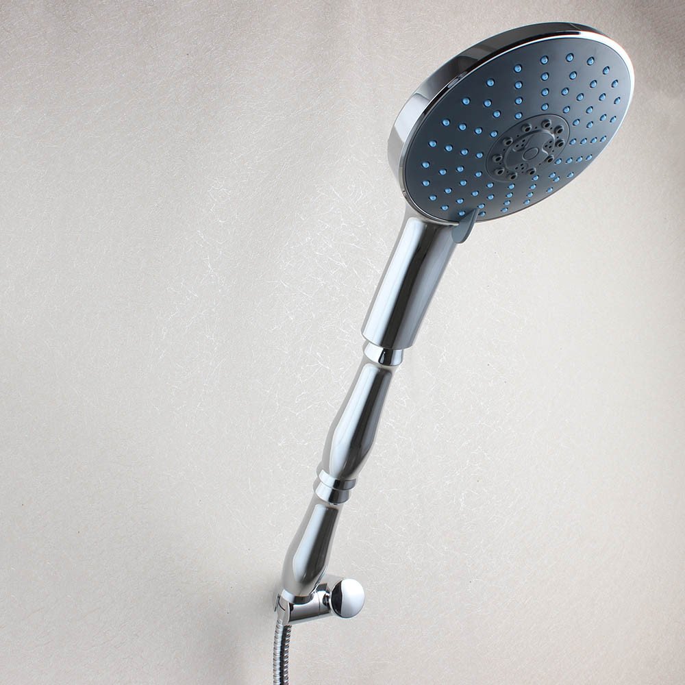 Generic White 5 inch or 10 inch Length ABS Chrome Shower Arm for