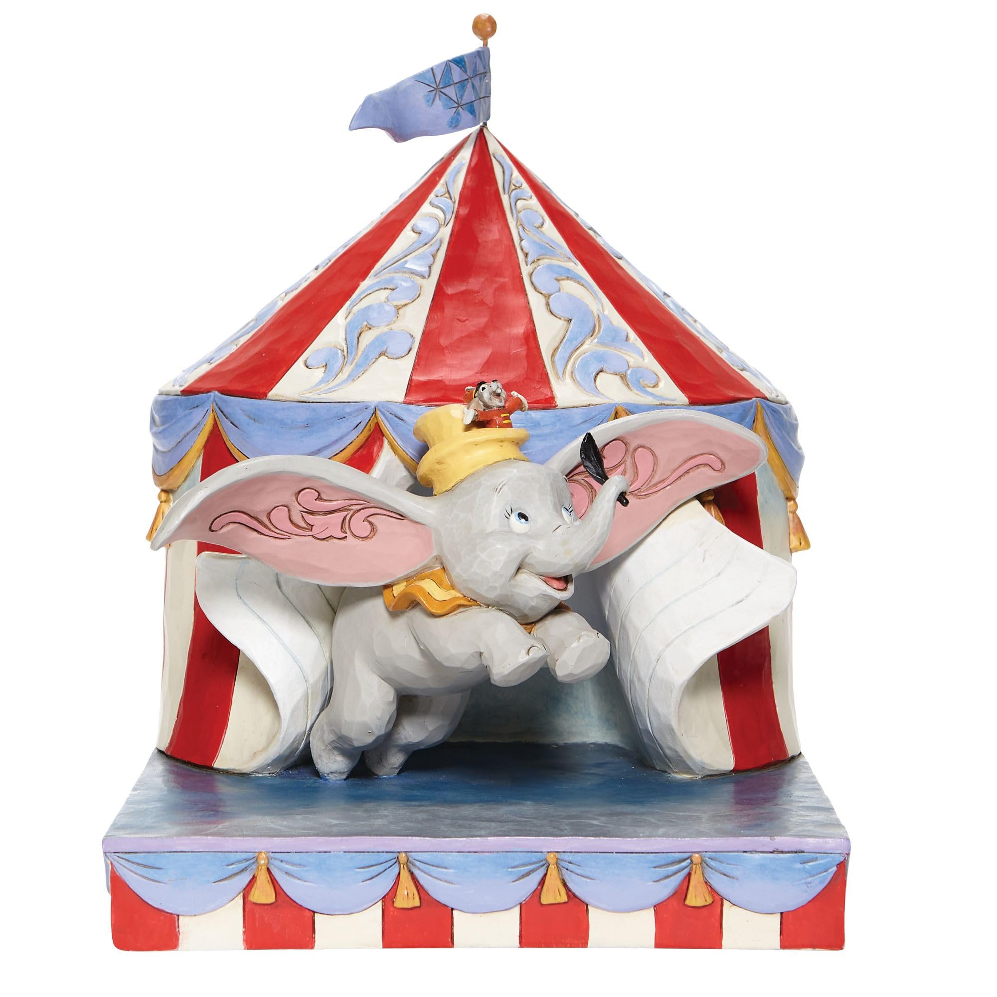 Disney Traditions Dumbo Circus Tent Figurine