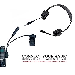 BTECH Universal 2-Pin K1 to 3.5mm Audio Adapter