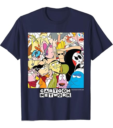 cartoon network カートゥーンネットワーク tシャツ 90s Amazon.com: Cartoon Network 90s Throwback Classic Cable TV Tee