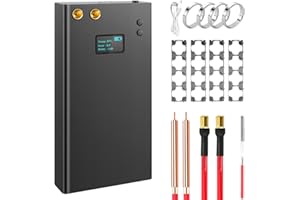 DJYIYEW Spot Welde, Portable Battery Spot Welder Kit, 7500mA-h 80 adjustable power levels Mini Spot Welding Machine with LCD Color Screen