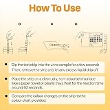 One Step 10 x Home Urine Diabetes Tests Ketones Glucose Strips view 6