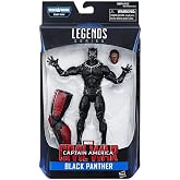 Marvel 6-Inch Legends Series Black Panther Figure | Marvel Legends Captain America Civil War 6 Inch Action Figure BAF Giant Man - Black Panther
