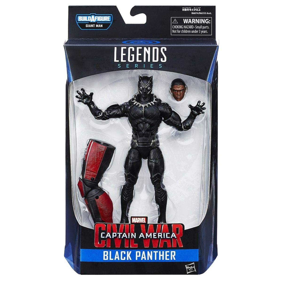 Marvel 6-Inch Legends Series Black Panther Figure