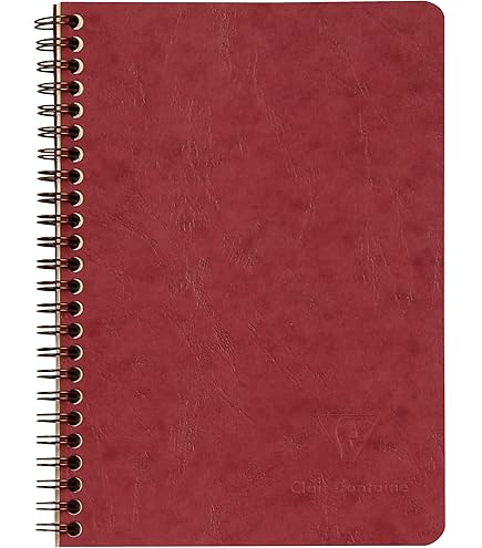 Amazon.com : Pack of 3 Clairefontaine Wirebound Notebooks