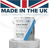 Resincoat Garden Shed Paint Luxury Resin 5Kg Oak Brown 1 Coat view 8