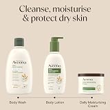 Aveeno Daily Moisturising Lotion Lavender 300ml Normal Dry Skin 24hr Hydration view 8