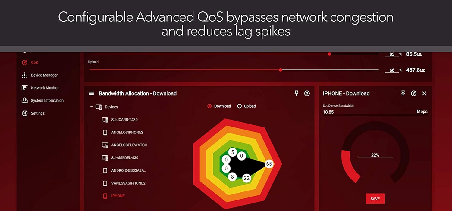 Amazon.com: NETGEAR Nighthawk Pro Gaming XR500 WiFi Router with 4 Ethernet  Ports and Wireless speeds up to 2.6 Gbps, AC2600, Optimized for Low ping:  ...