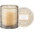 LA JOLIE MUSE Vanilla Coconut Scented Candles, Island Coconut Candles for Home Scented, Luxury Candles Gifts for Mom, Natural Soy Wax Candle, 6 oz 40 Hours Burn