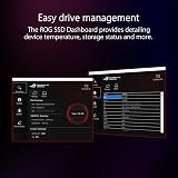 ASUS ROG Strix SQ7 1TB M.2 PCIe Gen4 NVMe SSD DRAM SLC Cache 7000MB/s PS5 PC view 6