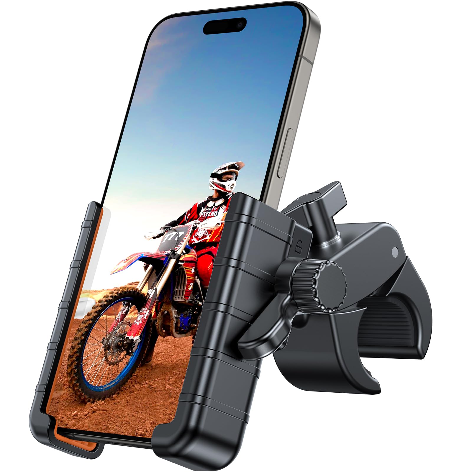 Miracase Motorcycle Phone Mount, [Support Video