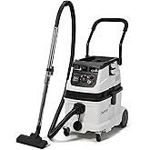 Dapper Supply Wet/Dry Dust Extractor/Vacuum with Auto HEPA Filter, 10 Gallon, Tool Auto-Start, Air Tool Connector, 2-Year Warranty &ndash; Ideal for Drywall, Jobsite Dust Collection, and General Cleanup
