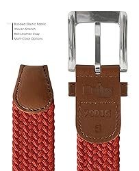 Men's Stretch Belt Braided Elastic Stretch Belt