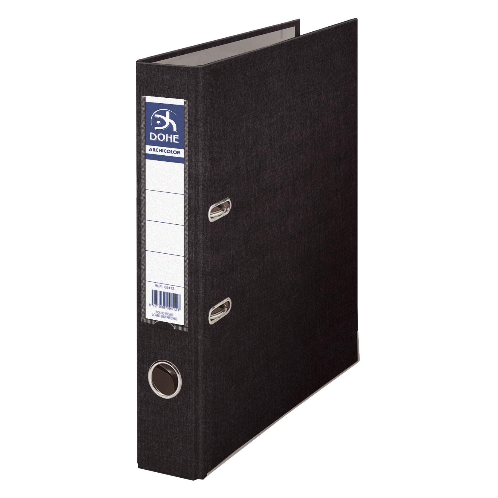 Dohe Archicolor – A4 Folder, Narrow Spine, Black