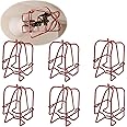 Happy Tree (6 Pack) 1/2" IPS Fire Sprinkler Head Guard Cover Red for Pendent & Upright & Horizontal Sidewall Head - Double Hook Fire Sprinkler Head Cover Cage