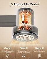 Cosicosy Fabric Shaver Lint Remover 2 in 1 LED Display 3 Blades Grey view 6
