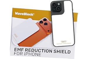 WAVEBLOCK EMF Blocker for Cell Phone - Made for iPhone 15 - The Only Patented, Real Scientifically Backed, Lab-Tested 5G-Shie