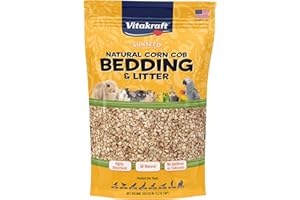 SUNSEED Natural Biodegradable Corn Cob Bedding & Litter