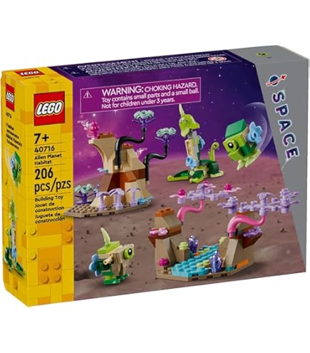 グッズセット LEGO 40715 Alien Pack Adventure Set, 181pcs for Budding Astronauts