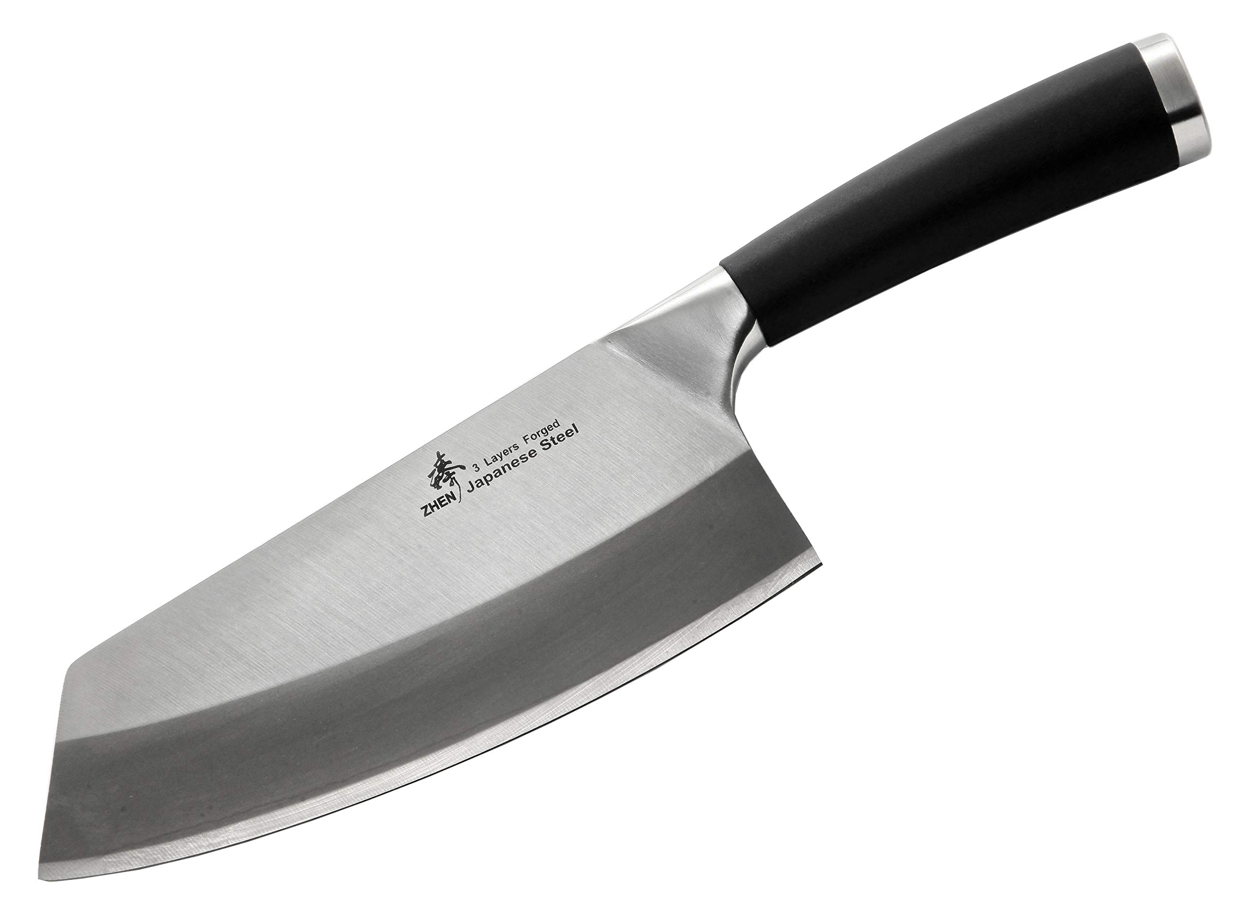 ZHEN Japanese VG-10 3-Layer forged High Carbon Stainless Steel 7-inch A4T