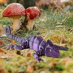 3D Printed Articulated Chameleon Fidget Toy