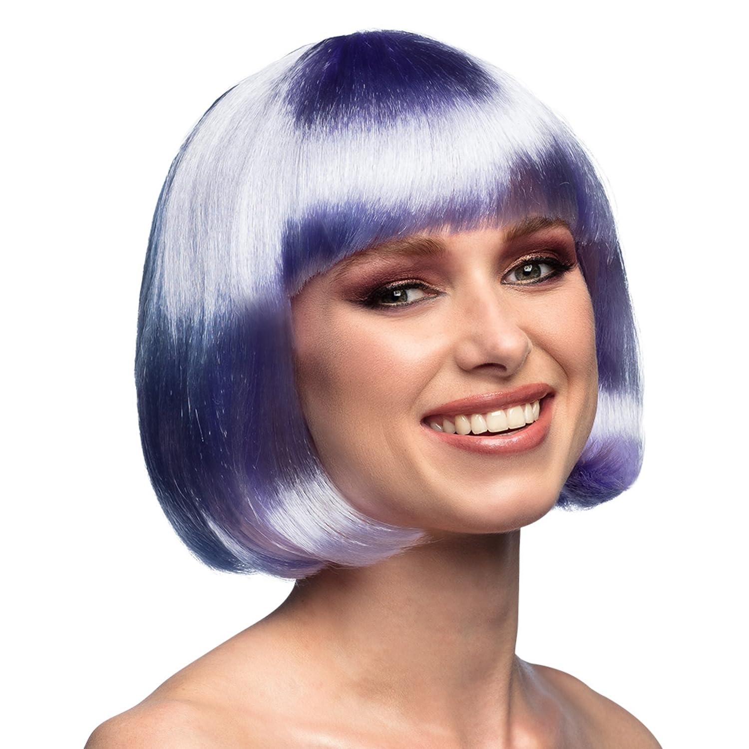 Boland 85899 Adult Cabaret Wig Purple One Size